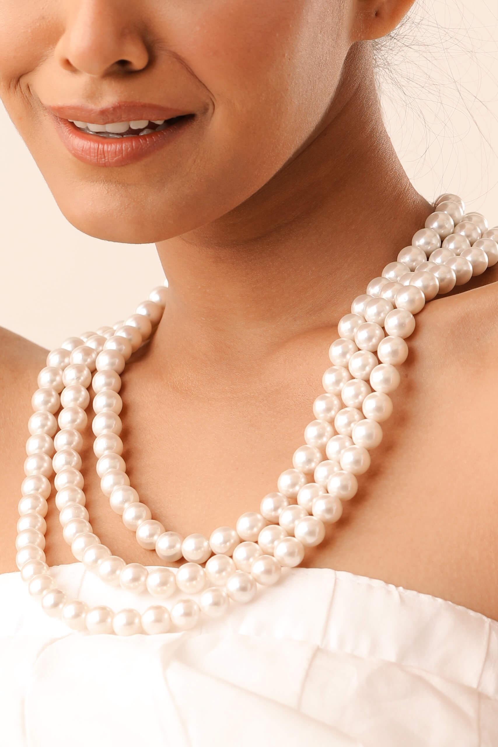 Gayatri Pearl Necklace