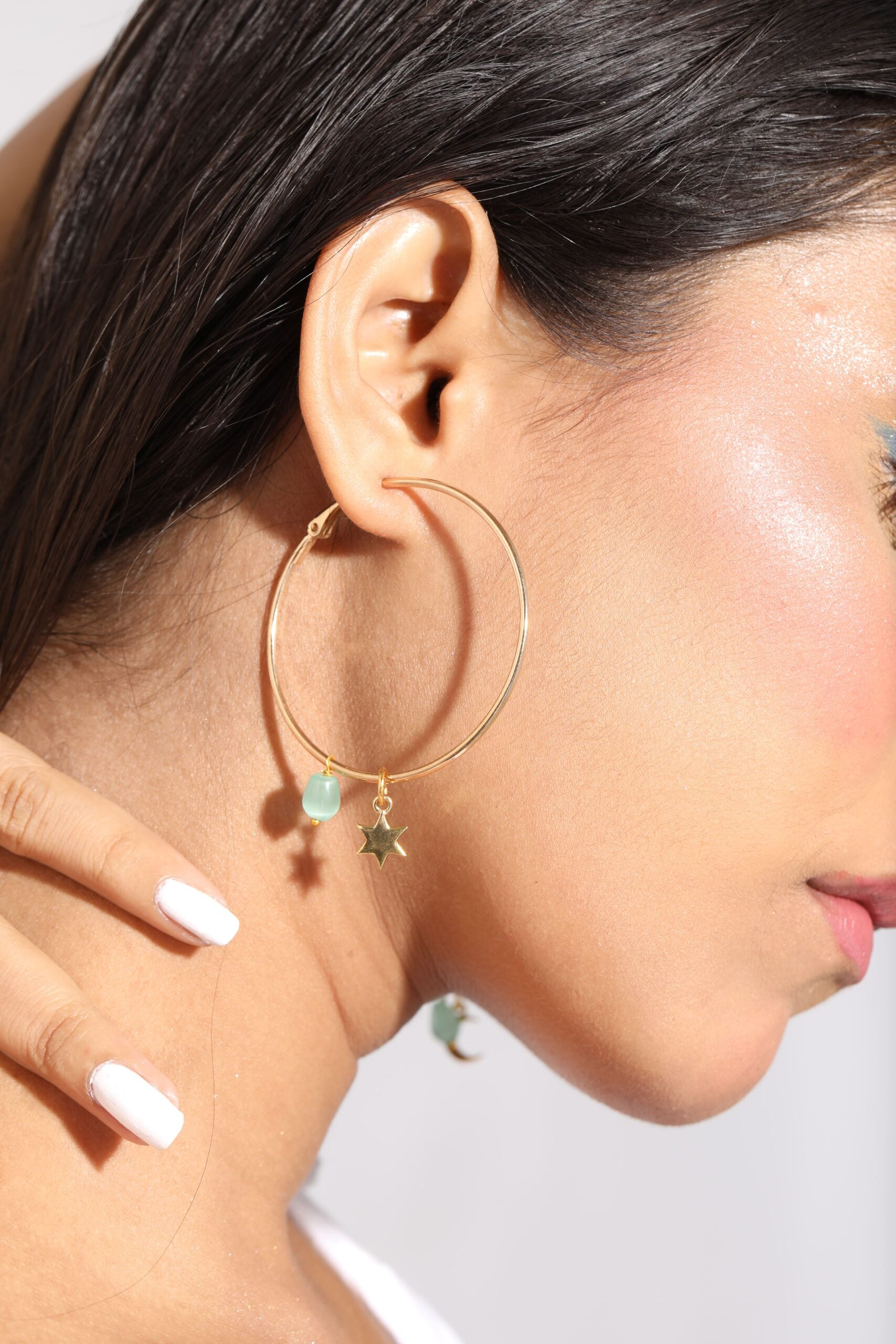 Sasi : Sun Moon Earrings